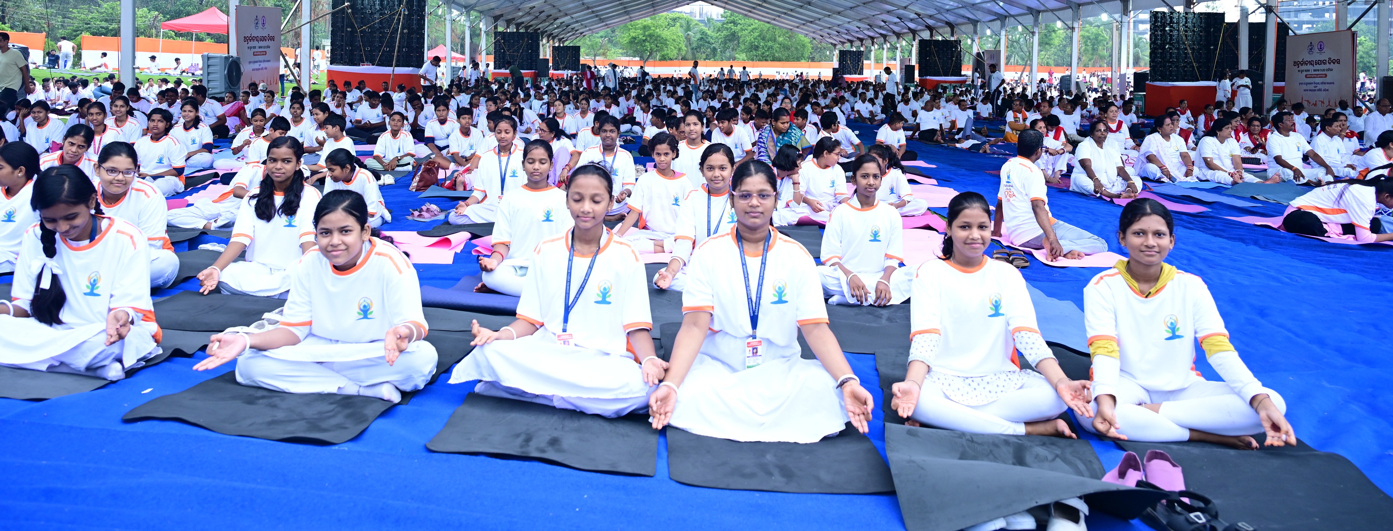 Kalinga Stadium Bhubaneswar Yoga