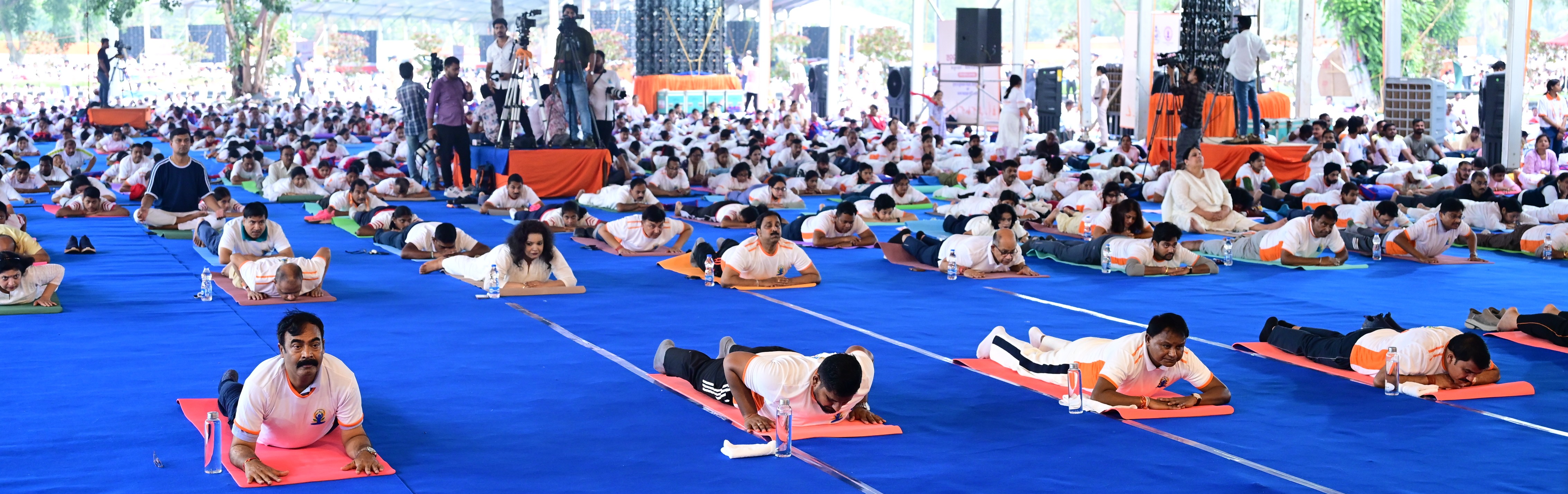 Kalinga Stadium Bhubaneswar Yoga