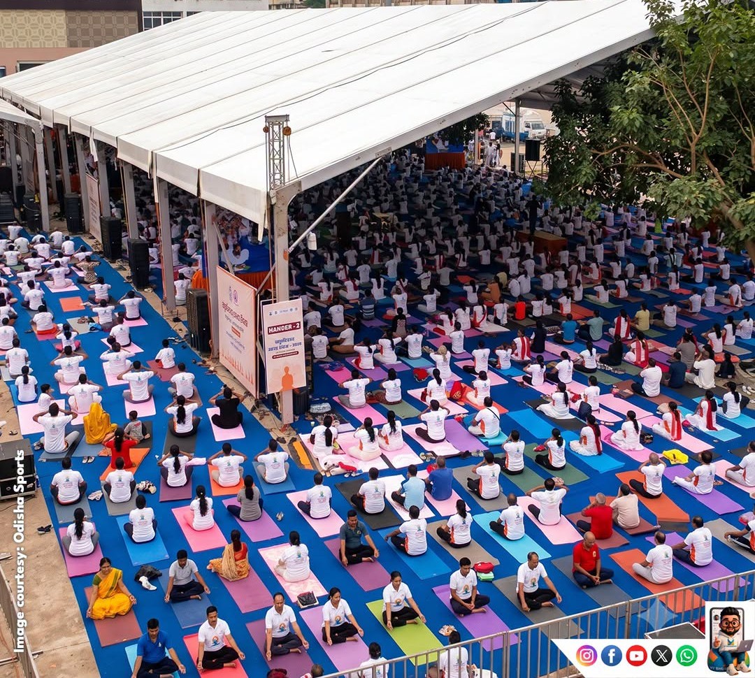 Kalinga Stadium Bhubaneswar Yoga