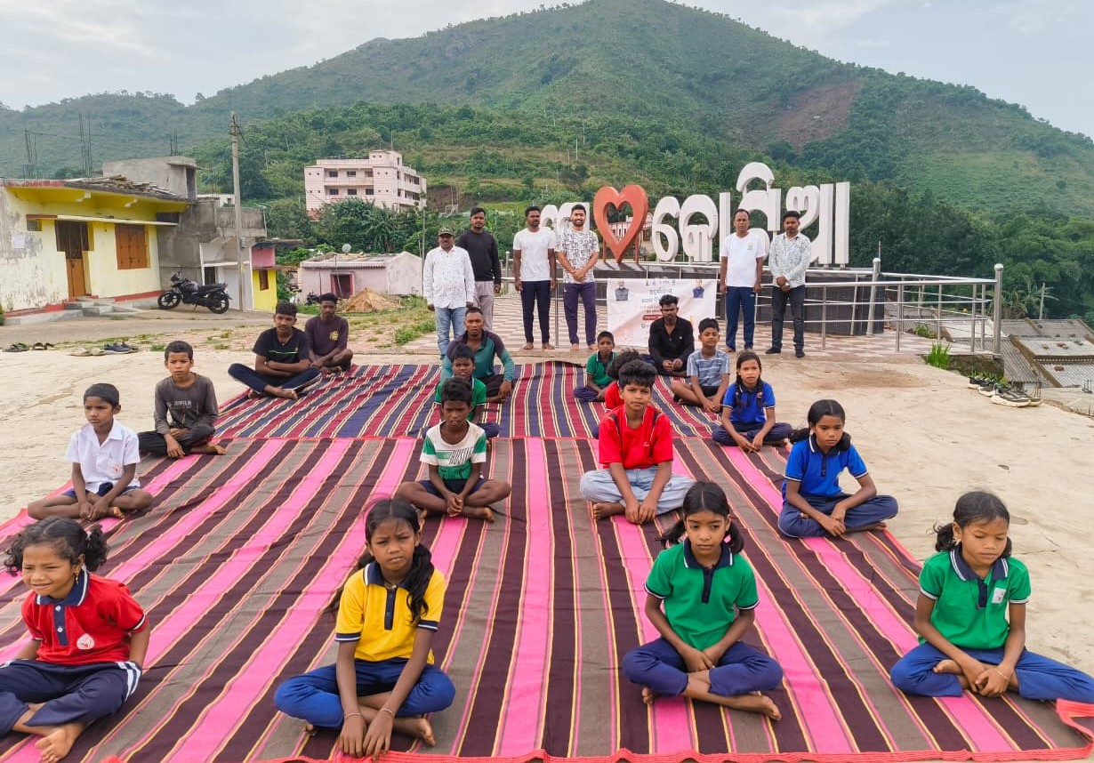 Koraput Yoga Morning flow in Koraput